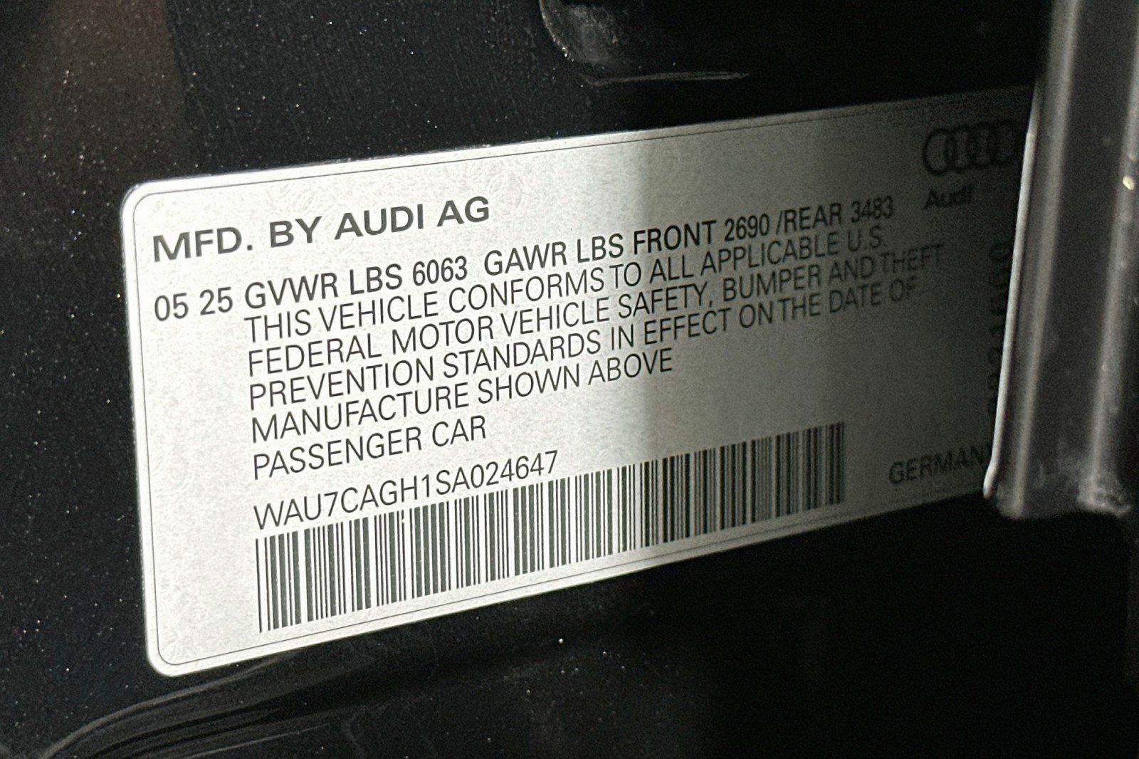 Used 2025 Audi A6 e-tron Premium w/ Ultra Package RWD image 24