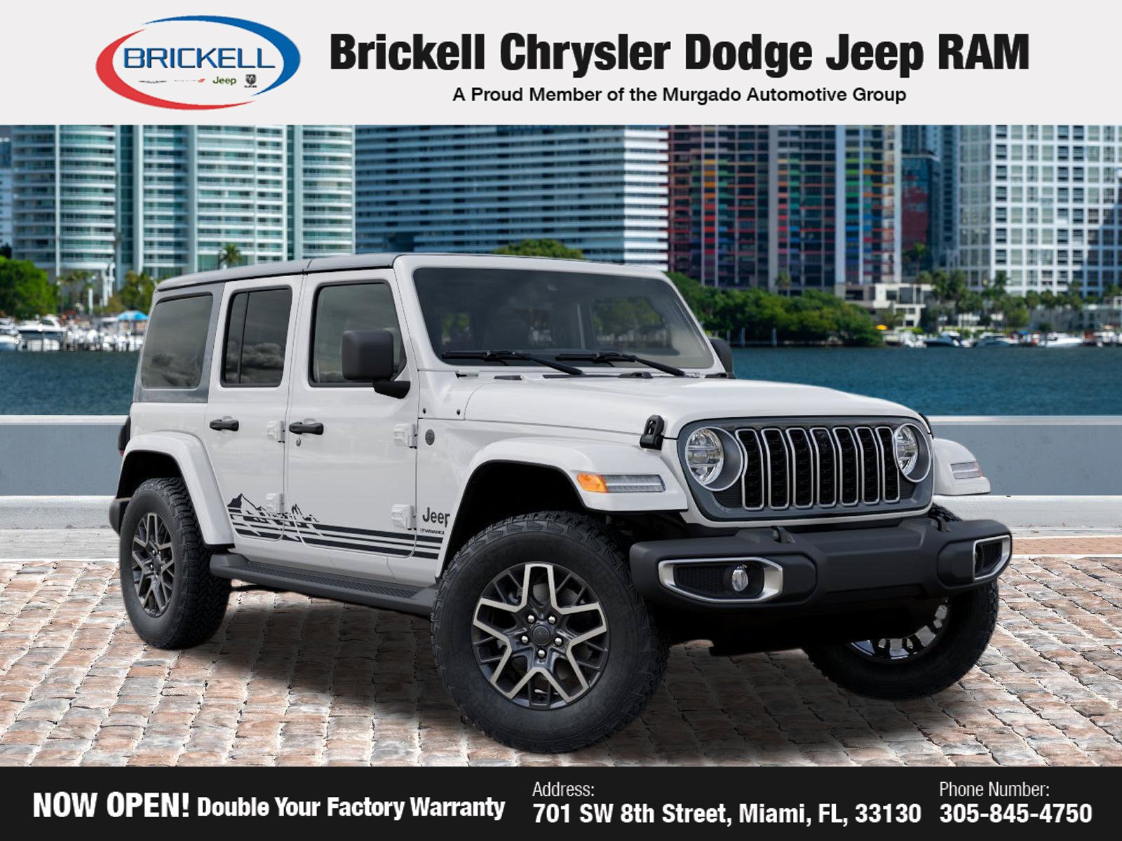 New 2026 Jeep Wrangler Unlimited Sahara w/ Rockslide Package AWD/4WD image 11