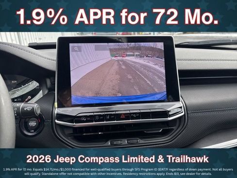 New 2026 Jeep Compass Limited AWD/4WD image 12