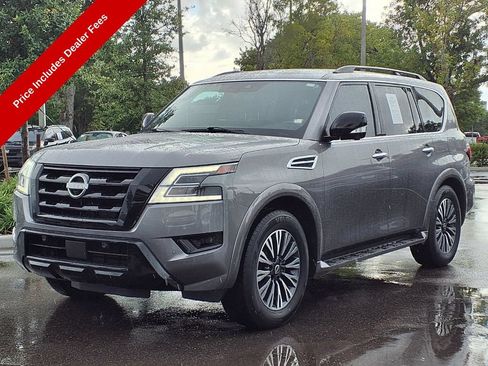 Used 2023 Nissan Armada SL w/ Midnight Edition Package RWD image 3