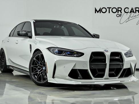 Used 2023 BMW M3 Competition w/ Executive Package AWD/4WD image 1