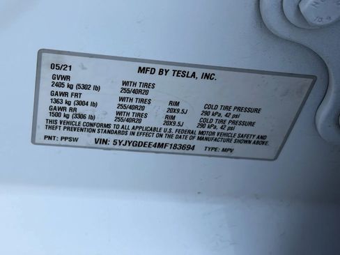 Used 2021 Tesla Model Y Long Range image 20