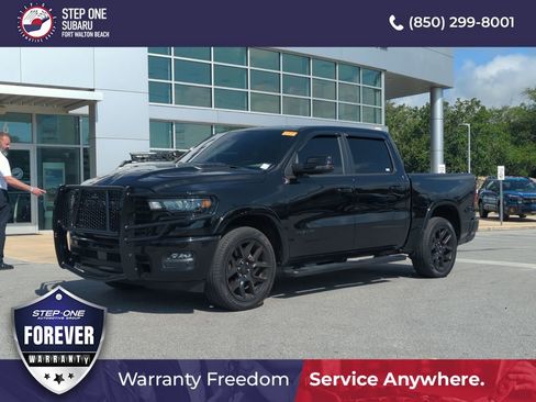 Used 2025 RAM 1500 Laramie w/ Night Edition AWD/4WD image 2