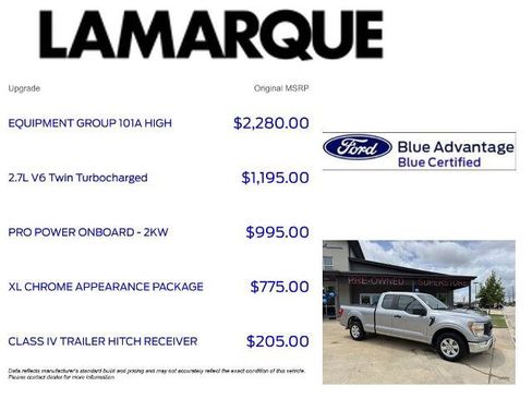 Certified 2021 Ford F150 XL w/ Equipment Group 101A High RWD image 10