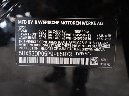 Used 2023 BMW X3 xDrive30i w/ Convenience Package AWD/4WD image 42