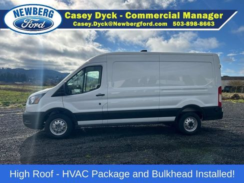 New 2026 Ford Transit 350 148 Medium Roof AWD w/ HVAC Trade Package image 1