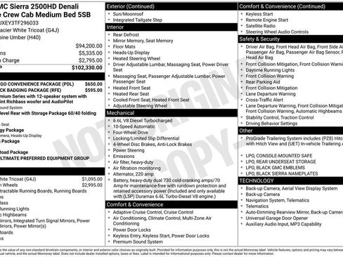 New 2026 GMC Sierra 2500 Denali Ultimate AWD/4WD image 3