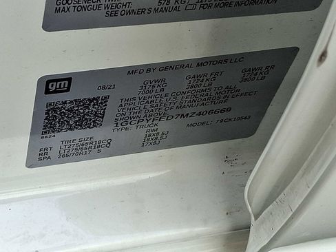 Used 2021 Chevrolet Silverado 1500 LT Trail Boss w/ Bed Protection Package image 28