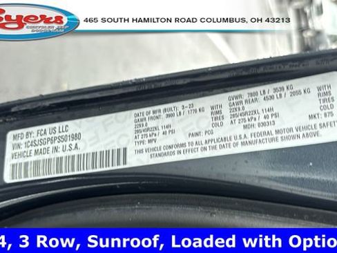 Used 2023 Jeep Grand Wagoneer L Series III w/ Rear Seat Video Group 1 image 36