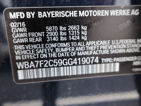 Used 2016 BMW 750i xDrive AWD/4WD image 21