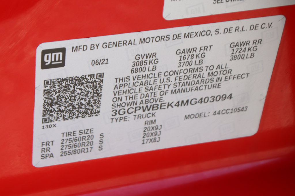 Used 2021 Chevrolet Silverado 1500 Custom RWD image 48