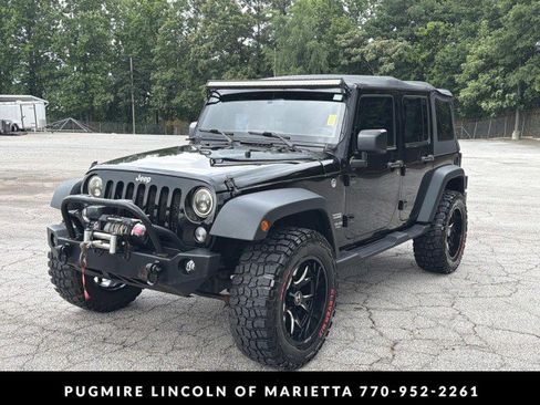 Used 2017 Jeep Wrangler Unlimited Sport w/ Quick Order Package 24S AWD/4WD image 3