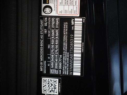 New 2026 Mercedes-Benz G 580 w/ EQ Technology image 35