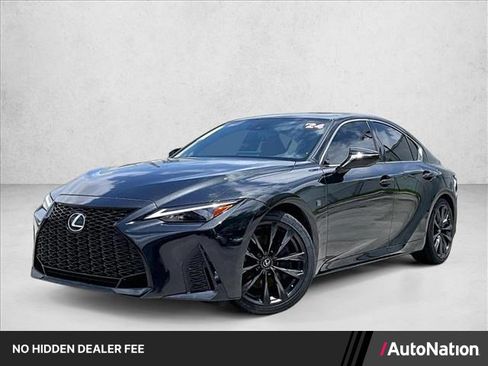 Used 2024 Lexus IS 350 F Sport w/ Accessory Package 2 RWD image 1