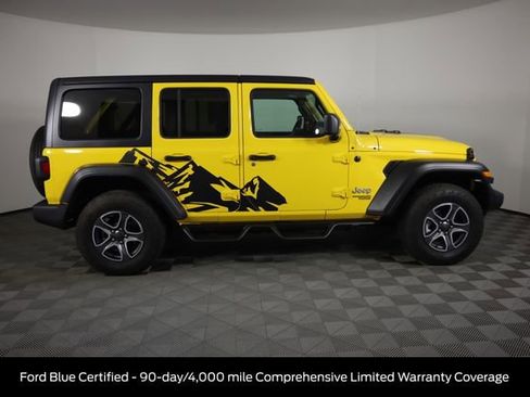 Used 2020 Jeep Wrangler Unlimited Sport S AWD/4WD image 2
