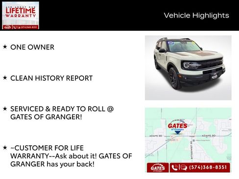 Used 2024 Ford Bronco Sport Big Bend w/ Convenience Package AWD/4WD image 7