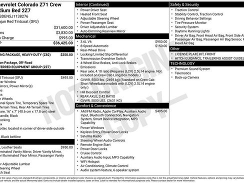 Used 2018 Chevrolet Colorado Z71 RWD image 4