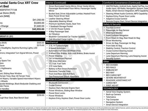 New 2026 Hyundai Santa Cruz XRT AWD/4WD image 4