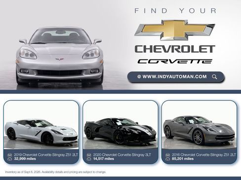 Used 2020 Chevrolet Corvette Stingray Preferred Cpe w/ 2LT Preferred Equipment Group RWD image 13