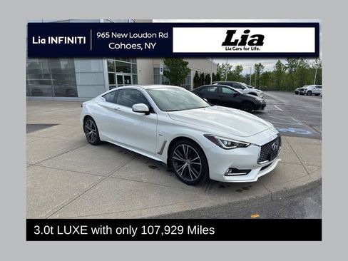Used 2018 INFINITI Q60 3.0t Luxe w/ Sensory Package 3.0T Luxe AWD/4WD image 1