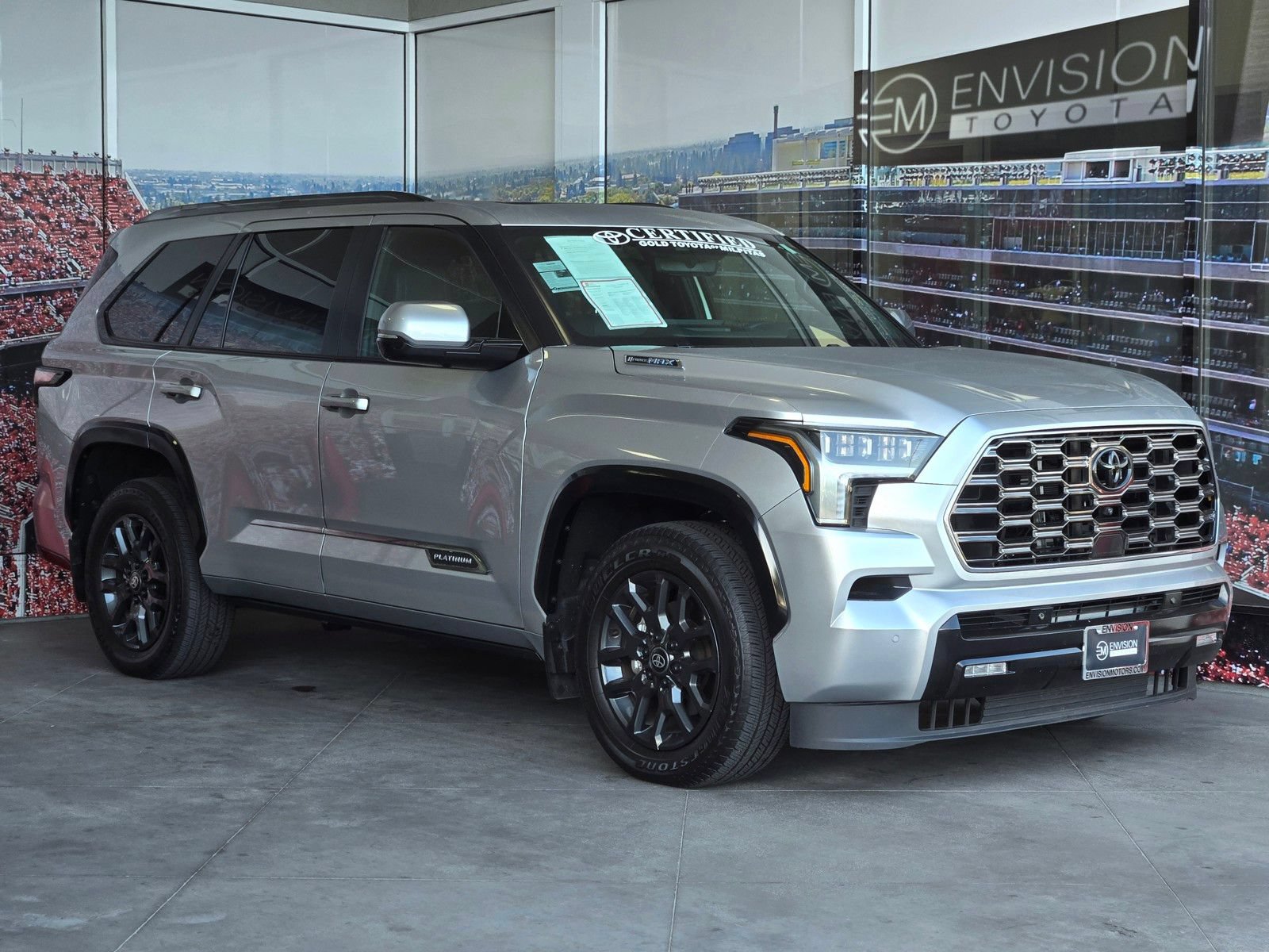 Certified 2026 Toyota Sequoia Platinum w/ Tow Technology Package AWD/4WD image 1