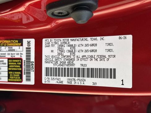 New 2026 Toyota Tundra SR5 RWD image 33