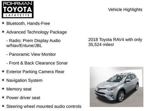 Used 2018 Toyota RAV4 Limited image 7