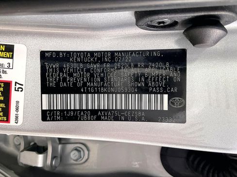 Used 2022 Toyota Camry SE w/ Cold Weather Package AWD/4WD image 17