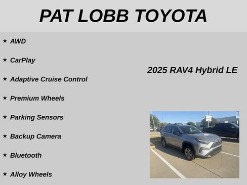 Used 2025 Toyota RAV4 LE AWD/4WD image 11
