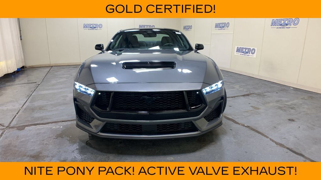 Certified 2025 Ford Mustang GT Premium w/ Mustang Nite Pony Package RWD image 8