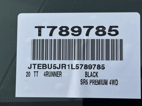 Used 2020 Toyota 4Runner SR5 Premium w/ Moonroof Package AWD/4WD image 15
