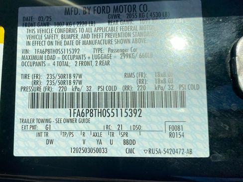 Used 2025 Ford Mustang Coupe image 17