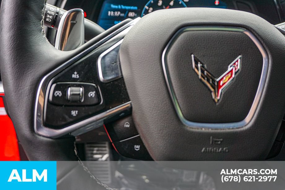 Used 2021 Chevrolet Corvette Stingray Preferred Cpe w/ Z51 Performance Package RWD image 33