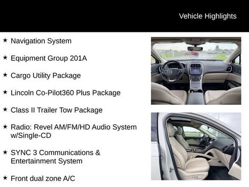 Used 2020 Lincoln Nautilus Reserve w/ Equipment Group 201A AWD/4WD image 12