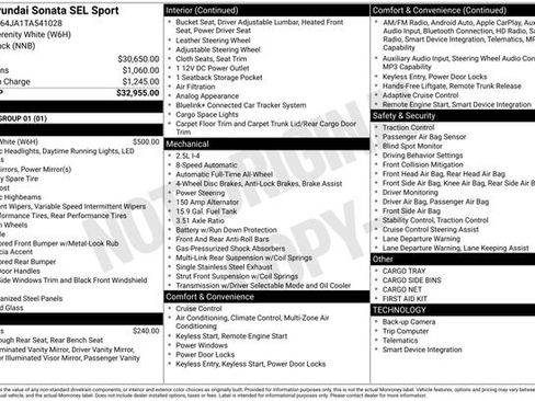 New 2026 Hyundai Sonata SEL AWD/4WD image 4