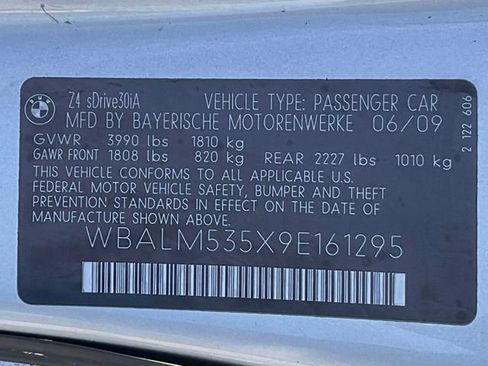 Used 2009 BMW Z4 sDrive30i image 16