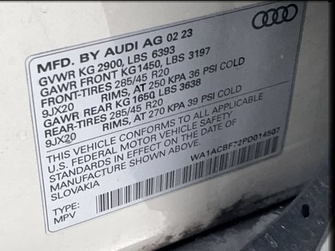 Used 2023 Audi Q7 2.0T Premium w/ Convenience Package AWD/4WD image 54