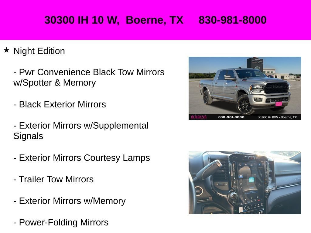Used 2022 RAM 2500 Limited w/ Night Edition AWD/4WD image 30