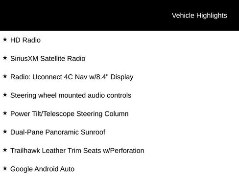 Certified 2021 Jeep Grand Cherokee Trailhawk w/ Trailhawk Luxury Group AWD/4WD image 9