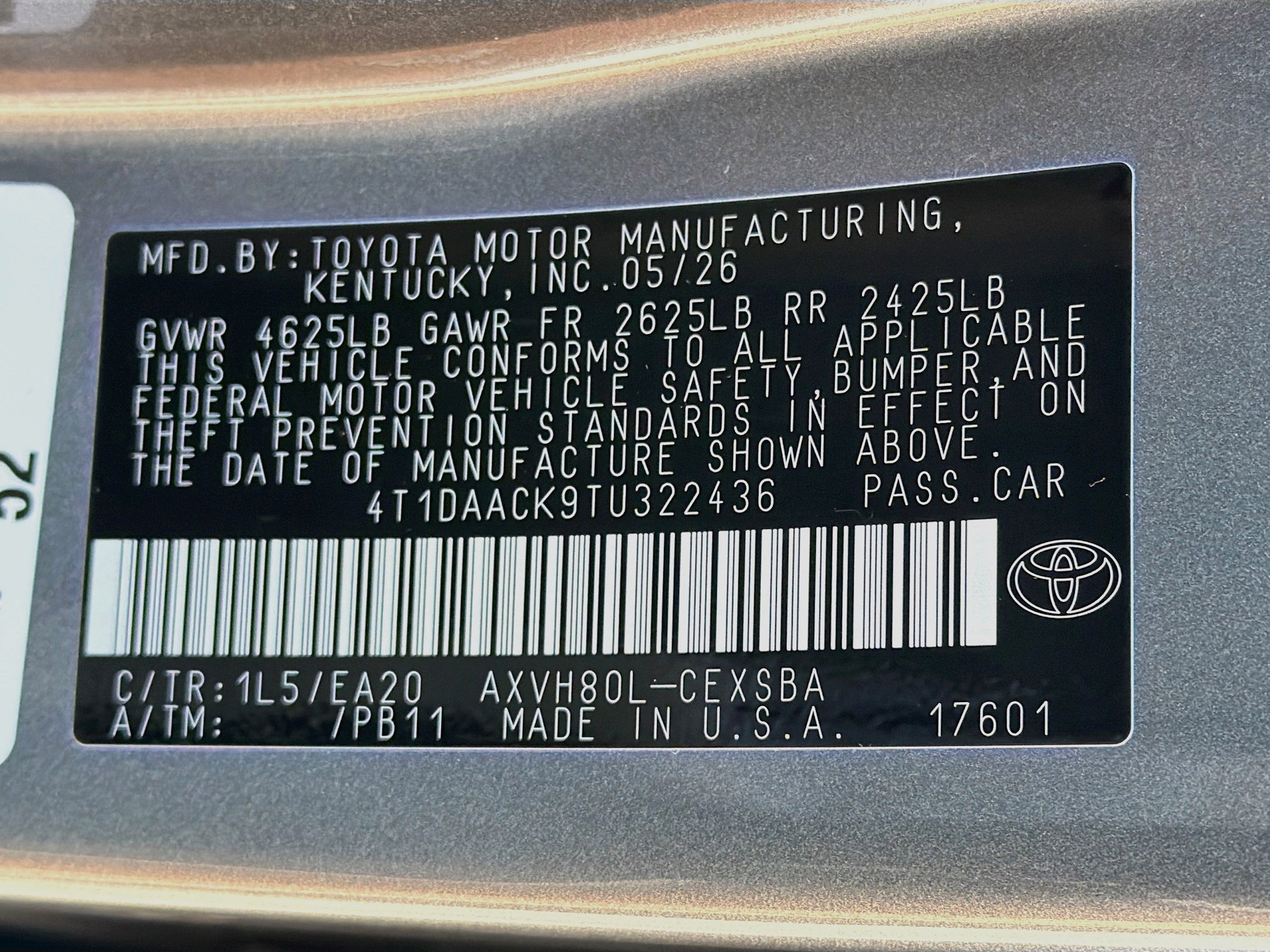 Used 2026 Toyota Camry SE w/ Multimedia Upgrade Package FWD image 42