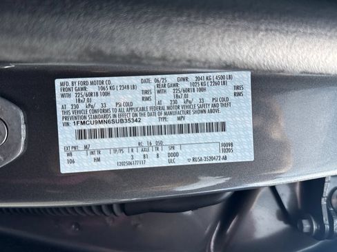 Used 2025 Ford Escape ST-Line AWD/4WD image 20