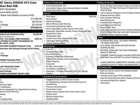 Used 2025 GMC Sierra 2500 AT4 w/ AT4 Premium Plus Package AWD/4WD image 4