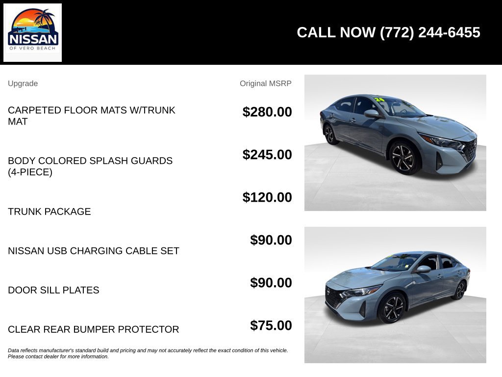 Used 2024 Nissan Sentra SV w/ Trunk Package FWD image 6