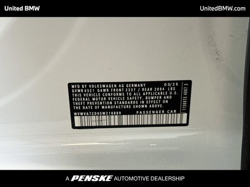 Used 2025 Volkswagen GTI Autobahn FWD image 22