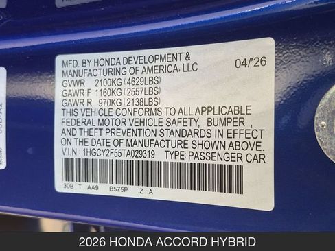 Used 2026 Honda Accord Sport image 26