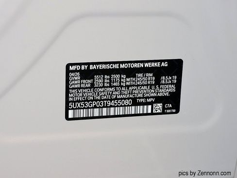 Used 2026 BMW X3 xDrive30i w/ M Sport Package AWD/4WD image 9