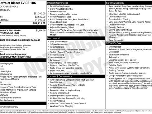 Used 2024 Chevrolet Blazer EV RS AWD/4WD image 2