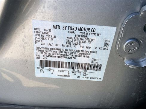 Certified 2023 Ford Explorer Limited image 34