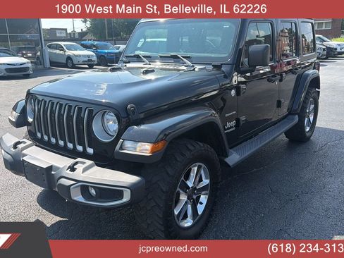Used 2019 Jeep Wrangler Unlimited Sahara AWD/4WD image 1