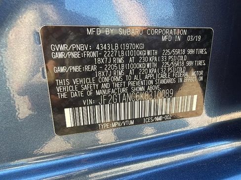 Used 2019 Subaru Crosstrek 2.0i Limited w/ Moonroof Package w/Navigation AWD/4WD image 32